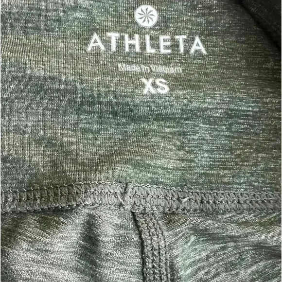 Athleta Women’s Green Crop Leggings Size XS - Picture 3 of 7